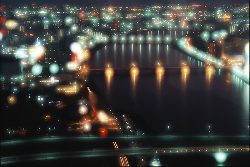 信濃川夜景